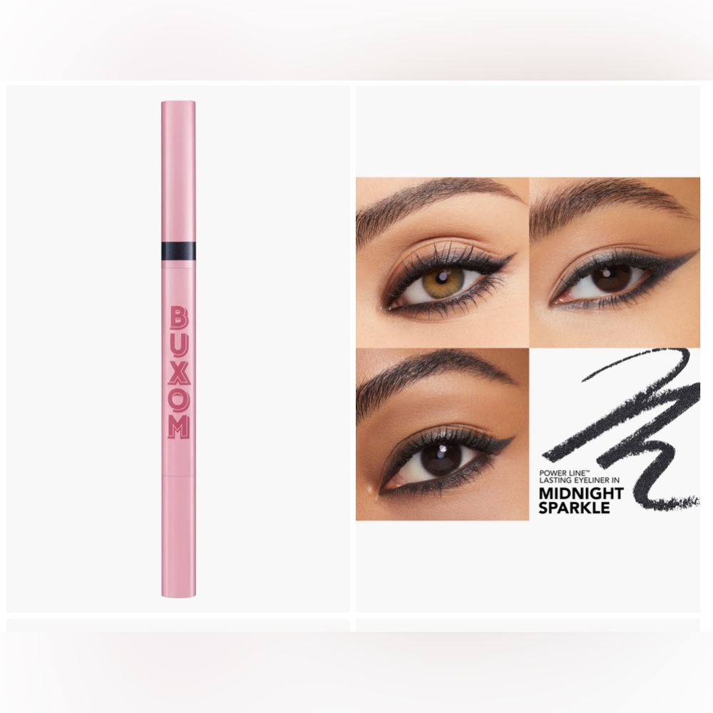 Discontinued Buxom Midnight Sparkle Eyeliner - Intense Black